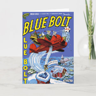 Blue Bolt #7 Holiday Card