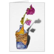 Blue Bottle Card