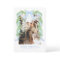 Blue Bow Christmas Chinoiserie Photo Holiday Card