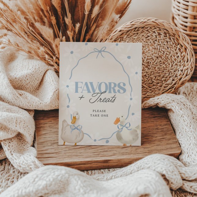 Blue Bow Silly Goose Coquette Favours & Treats Sig Poster (Creator Uploaded)