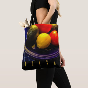 Blue Bowl of Fruit Tote Bag