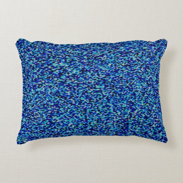 Blue Bowties Accent Pillow (Front)