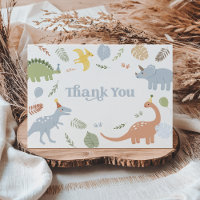 Blue Boy Boho Dinosaur Birthday