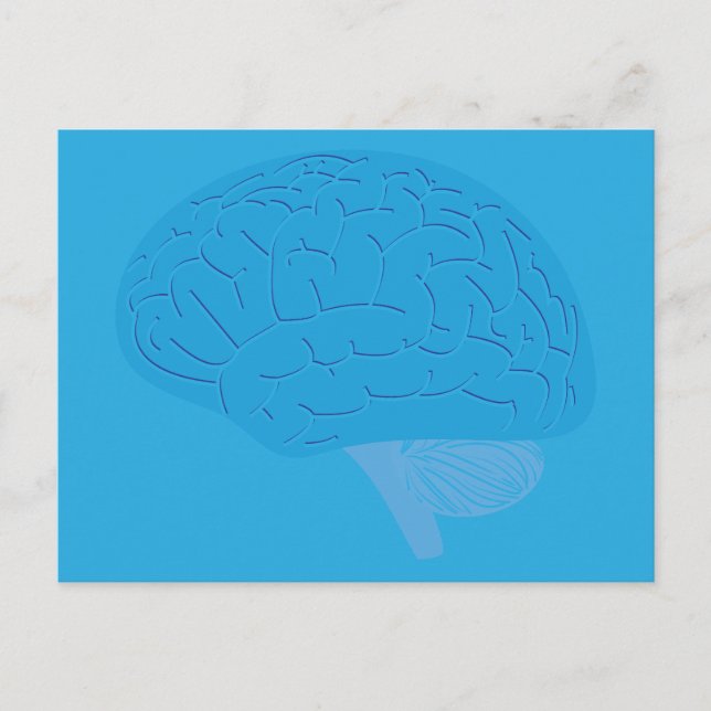 Blue Brain Postcard (Front)