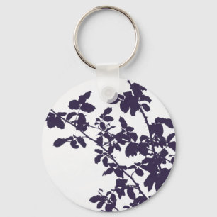 Blue Branches Magnet Keychain
