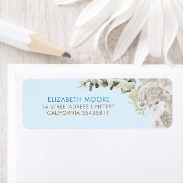 Blue Brown and Sage Foliage (Insitu)