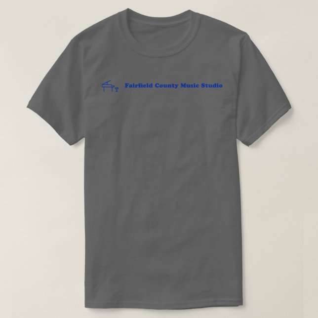 Blue Bubble Letters TShirt (Design Front)
