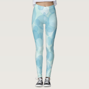 Blue Bubbles Leggings