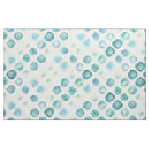 Blue Bubbles Sea Tones watercolor