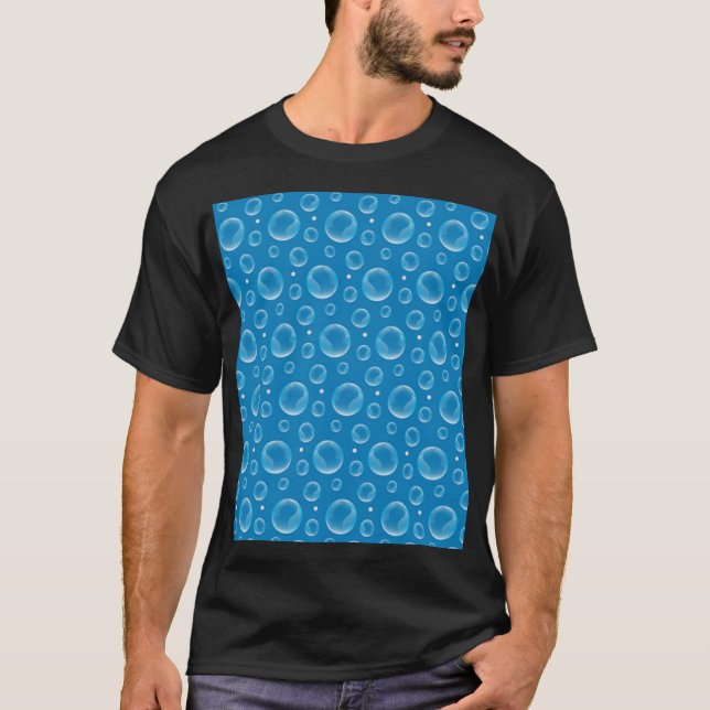 Blue Bubbles T-Shirt (Front)