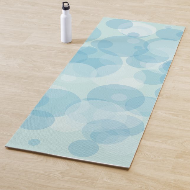 Blue Bubbles Yoga Mat (In Situ)
