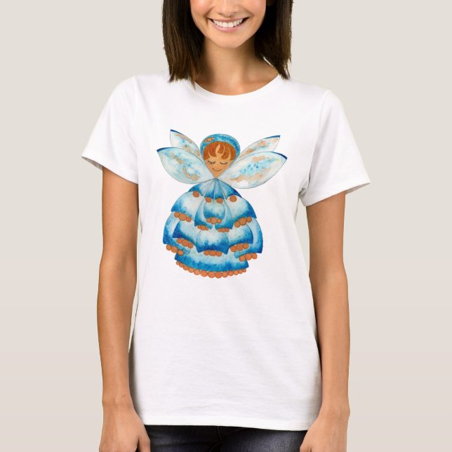 Blue Bud Pixie T-Shirt (Front)