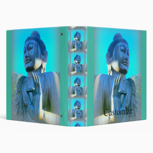 blue buddha binder