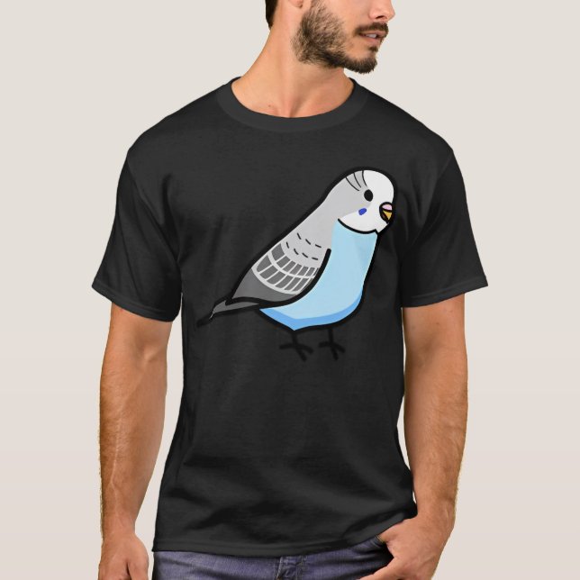Blue Budgie T-Shirt (Front)