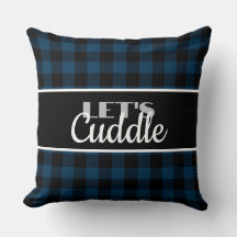 Blue Buffalo Plaid Cuddle