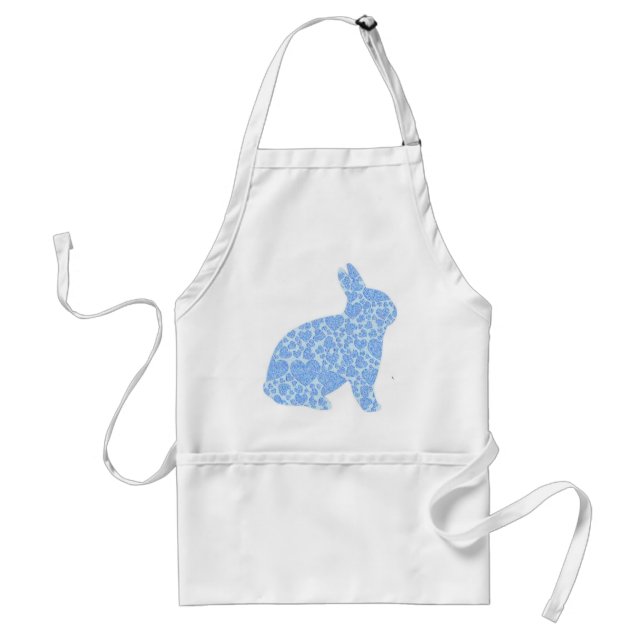 Blue Bunny Standard Apron (Front)