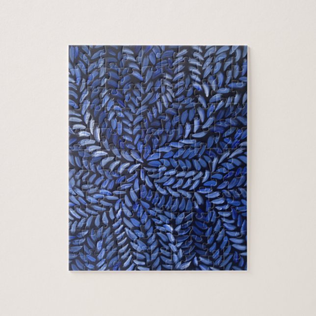 Blue Bush Medicine Jigsaw Puzzle (Vertical)