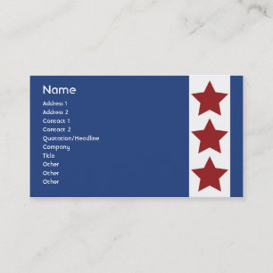 Blue - Business Card