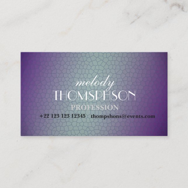 Blue Business Cards (Front)