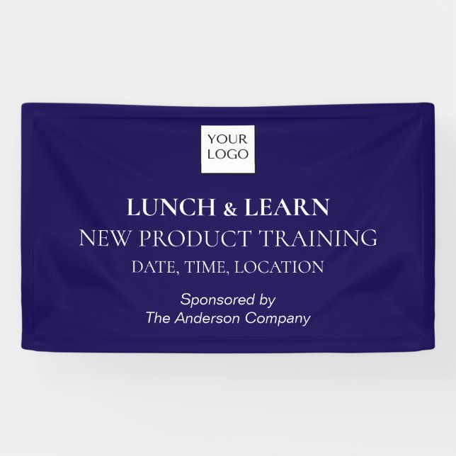 Blue Business Training Banner (Horizontal)