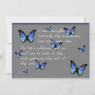 blue butterflies