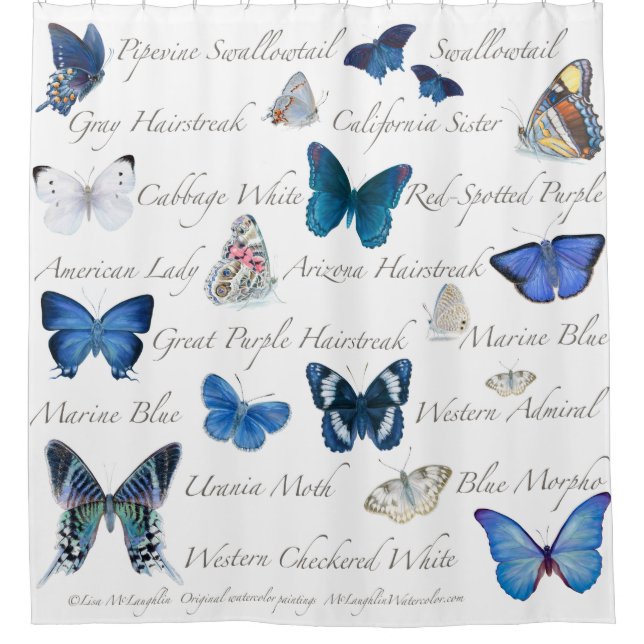 Blue Butterflies (Front)