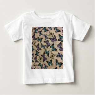 Blue Butterflies Baby T-Shirt