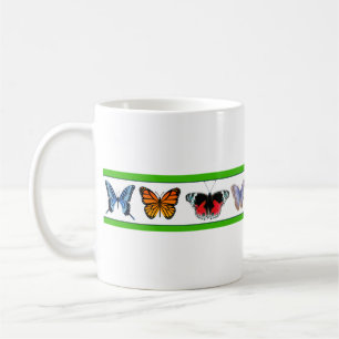 Blue Butterflies (Bridget Collection) Coffee Mug