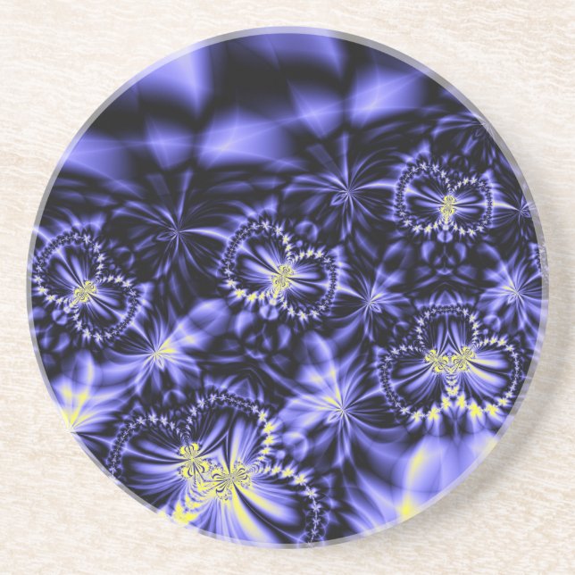 Blue Butterflies Coaster (Front)