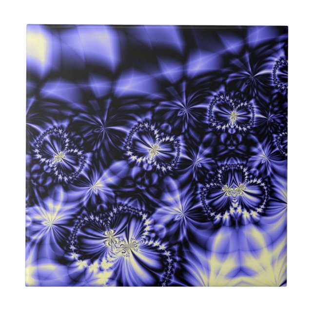 Blue Butterflies Tile (Front)