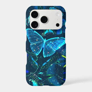 Blue Butterfly Aesthetic Dark Elegant Nature 
