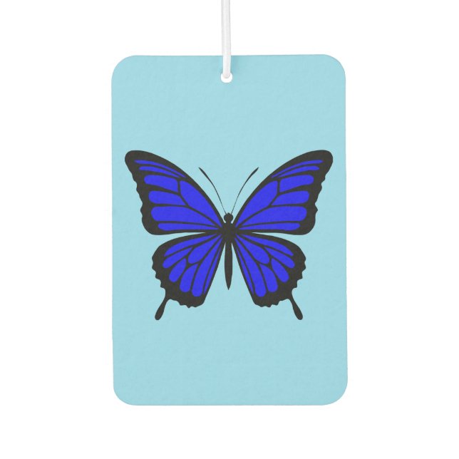 Blue Butterfly Air Freshener (Front)