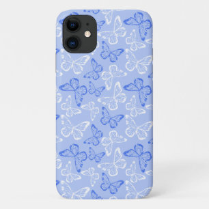 Blue Butterfly iPhone 11 Case