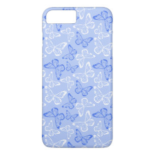 Blue Butterfly Case-Mate iPhone Case