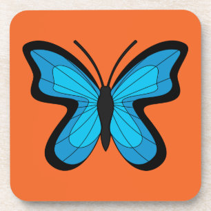 Blue Butterfly Coaster
