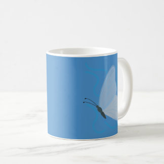 Blue Butterfly Coffee Mug