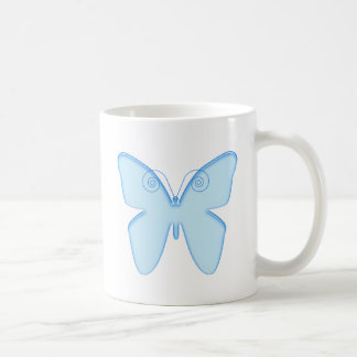 Blue Butterfly Coffee Mug