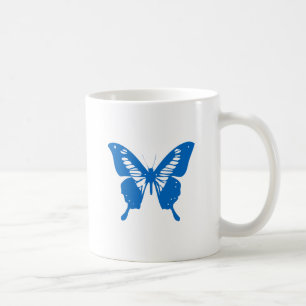 Blue Butterfly Coffee Mug