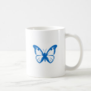 Blue Butterfly Coffee Mug