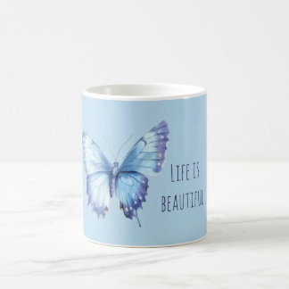 Blue Butterfly Coffee Mug