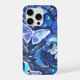 Blue Butterfly Dreamy Nature Aesthetic Celestial  iPhone 15 Pro Case