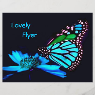 Blue Butterfly Flyer