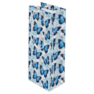 Blue Butterfly Gift Bag