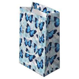 Blue Butterfly Gift Bag
