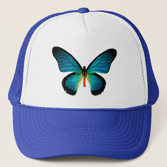 Blue Butterfly Hat (Front)
