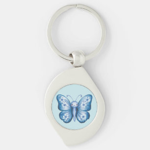 Blue Butterfly Keychain