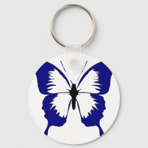 Blue Butterfly Keychain