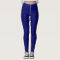 Blue Butterfly Leggings