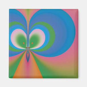 Blue Butterfly Magnet