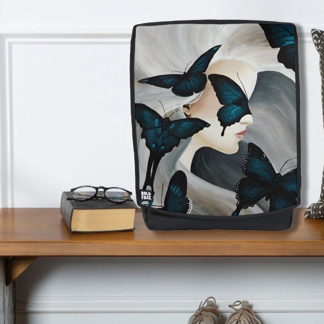 Blue Butterfly Masquerade  Backpack (Creator Uploaded)